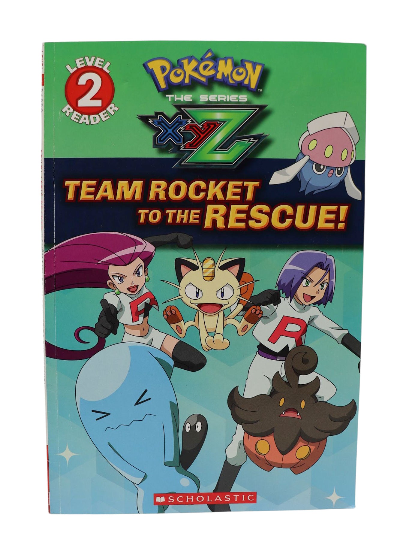 Pokemon XYZ Team Rocket To The Rescue Book