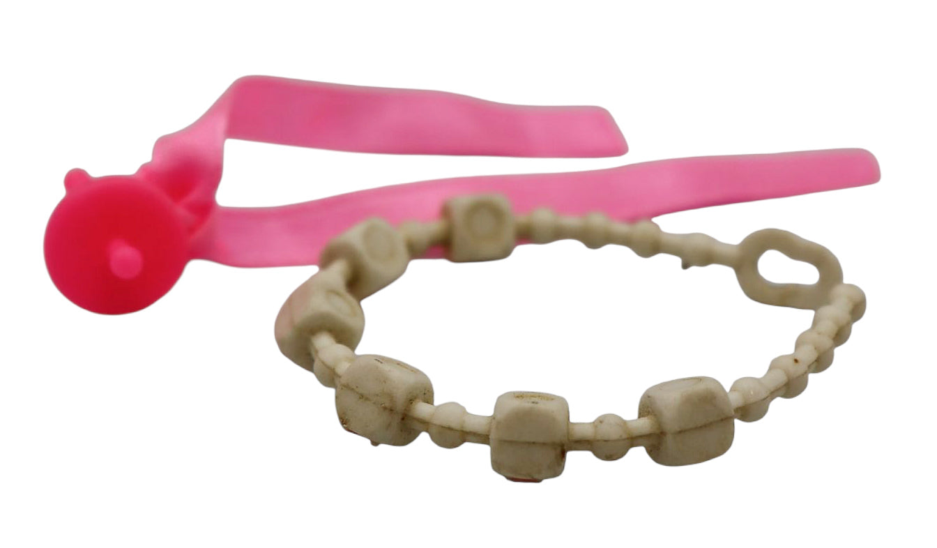 1980s G1 My Little Pony Accessories Baby Pony Pacifier And Necklace