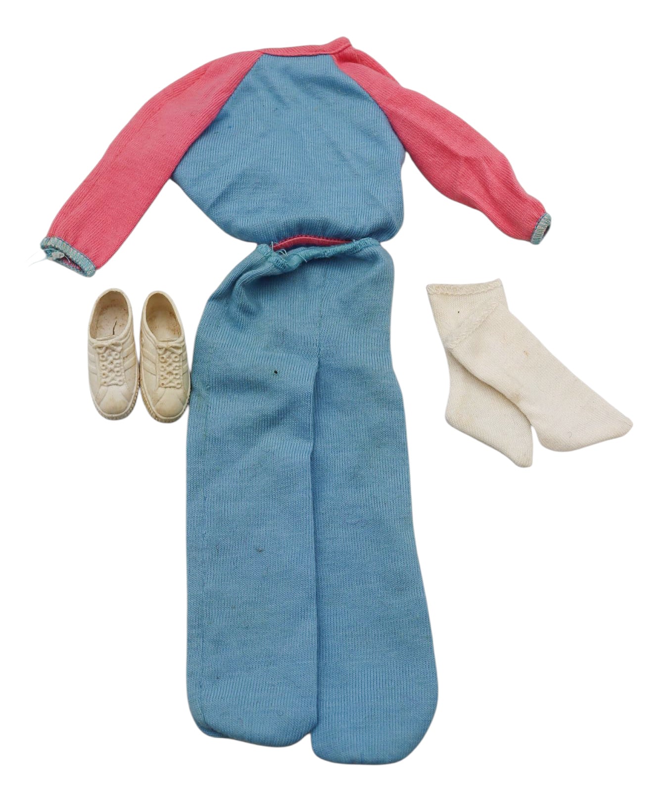 1985 Mattel Barbie Heart Family - Family Fashions Jogging Outfit