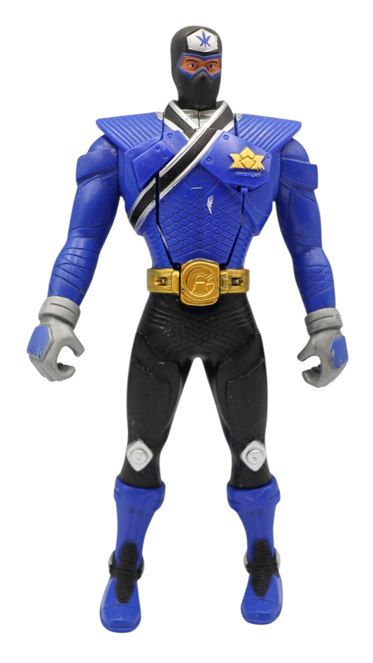 2010 Bandai Power Rangers Blue Super Samurai