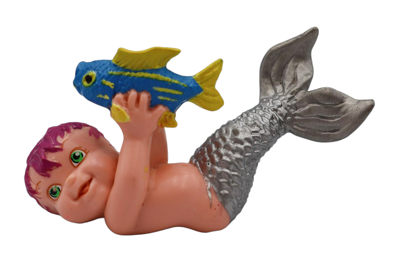 1991 Galoob Magic Diaper Mermaid Baby With Fish