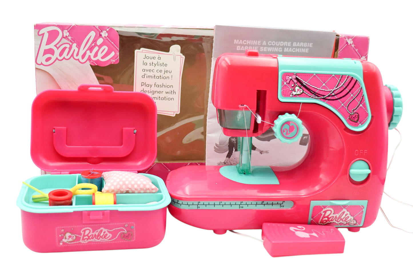 2014 Lexibook Barbie Sewing Machine