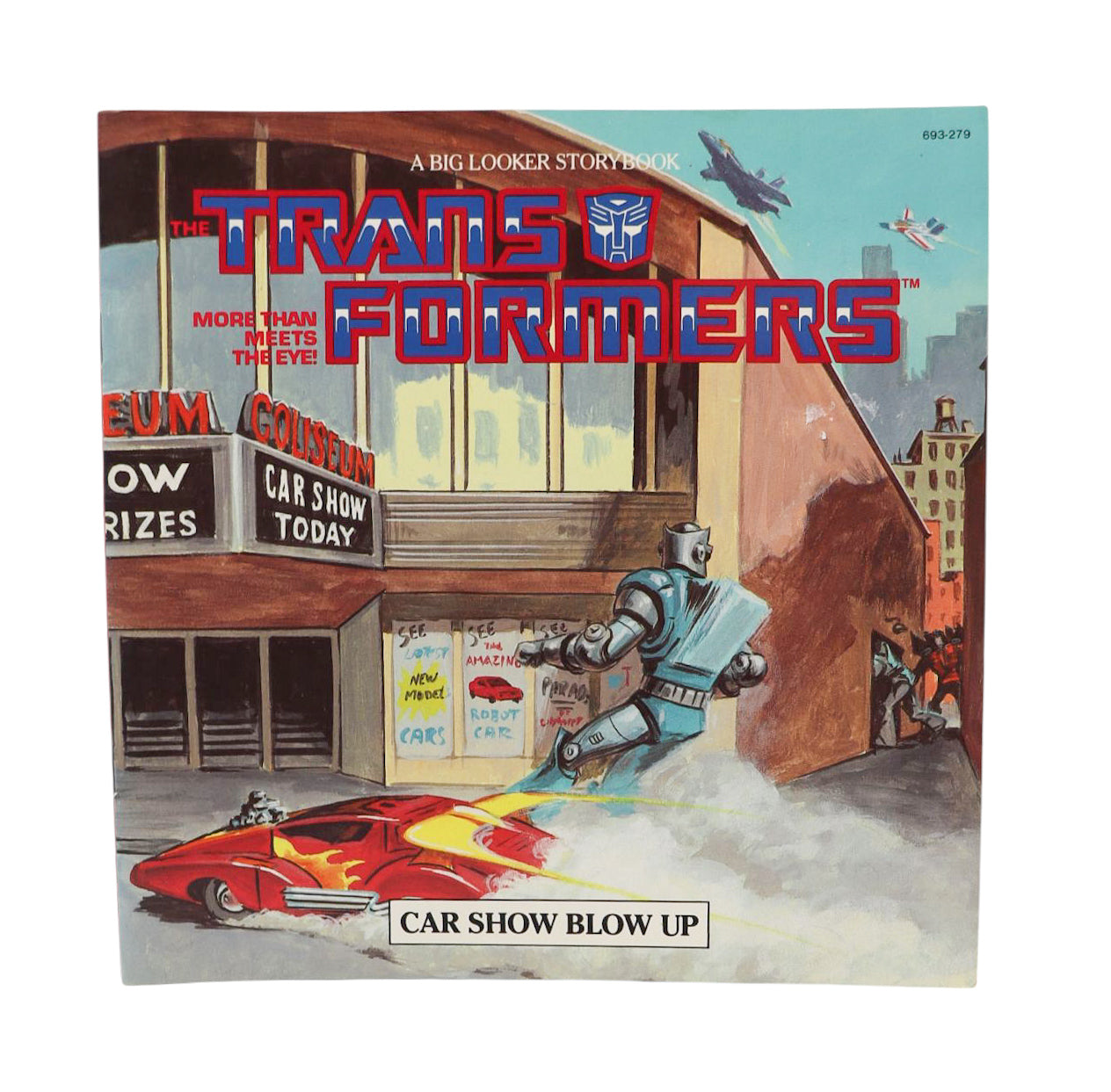 1980s Transformers Car Show Blow Up Book