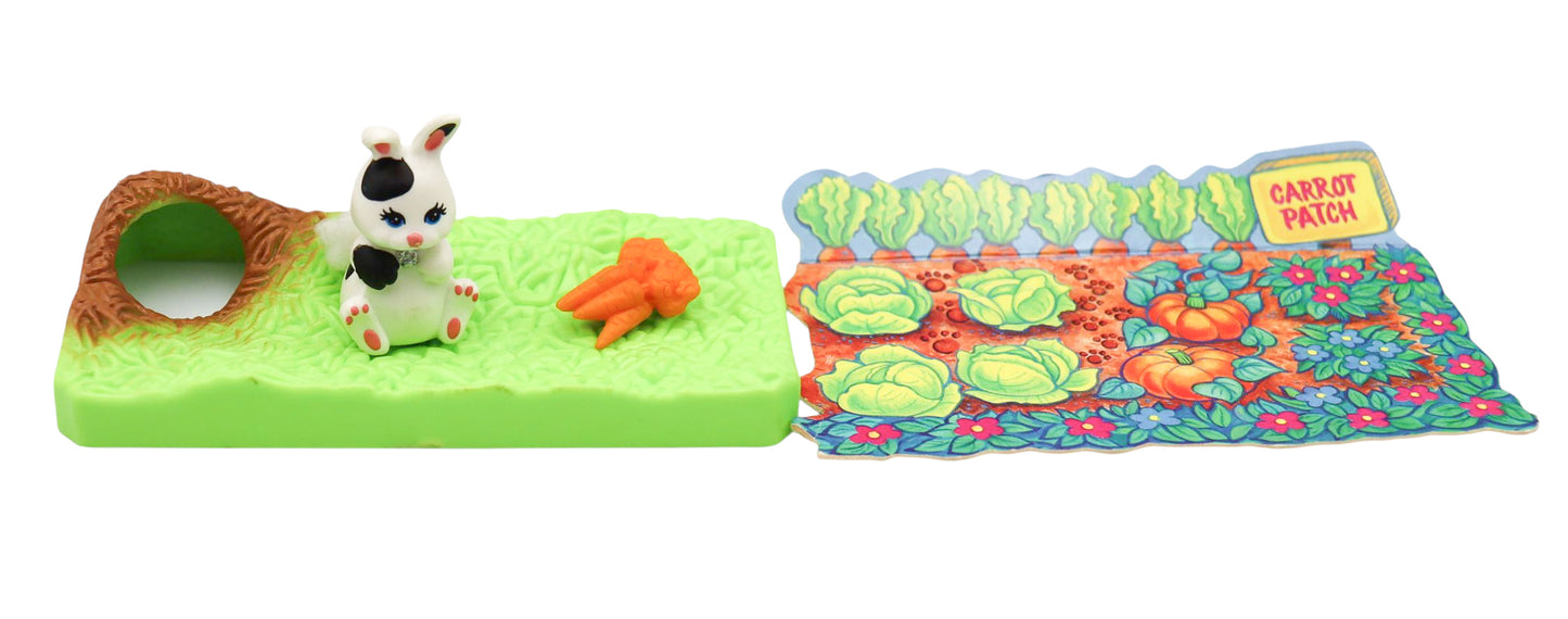 1992 Kenner Littlest Pet Shop Carrot Patch Bunnies
