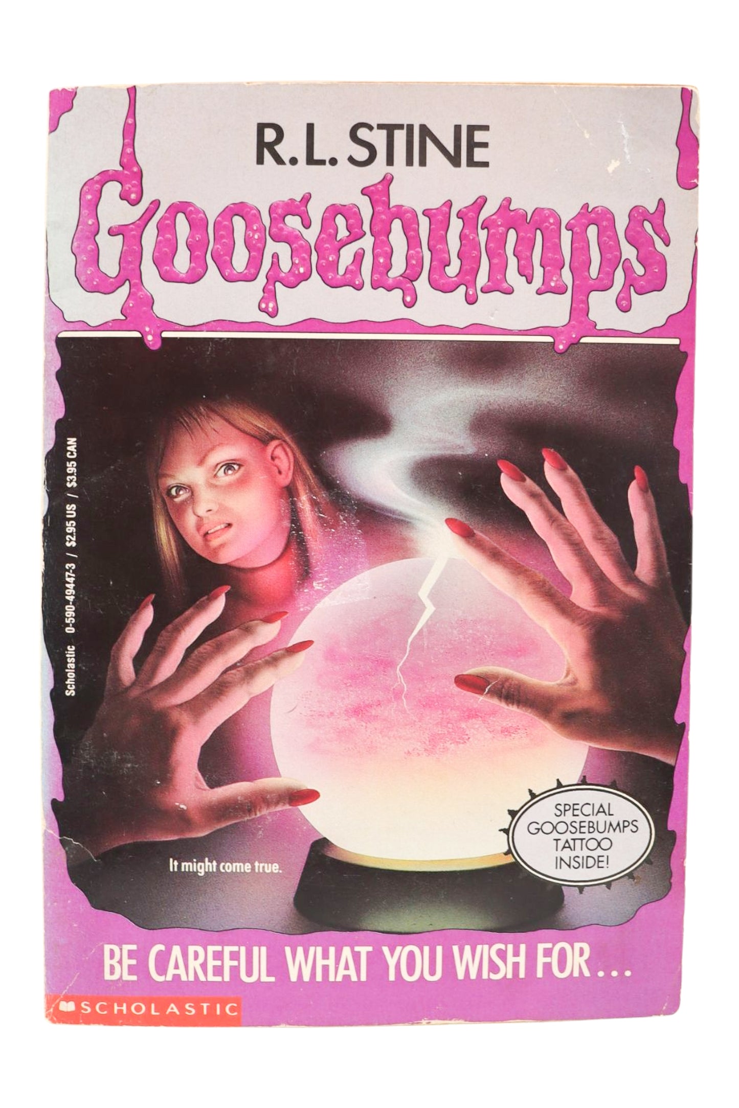R.L Stine Goosebumps - Be careful what you wish for
