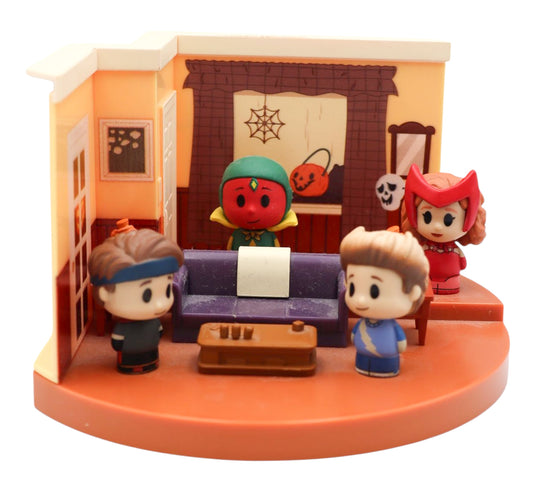 Funko Pop! Mini Moments Marvel WandaVision 2000s Wanda, Vision, Billy & Tommy Vinyl Figure Set
