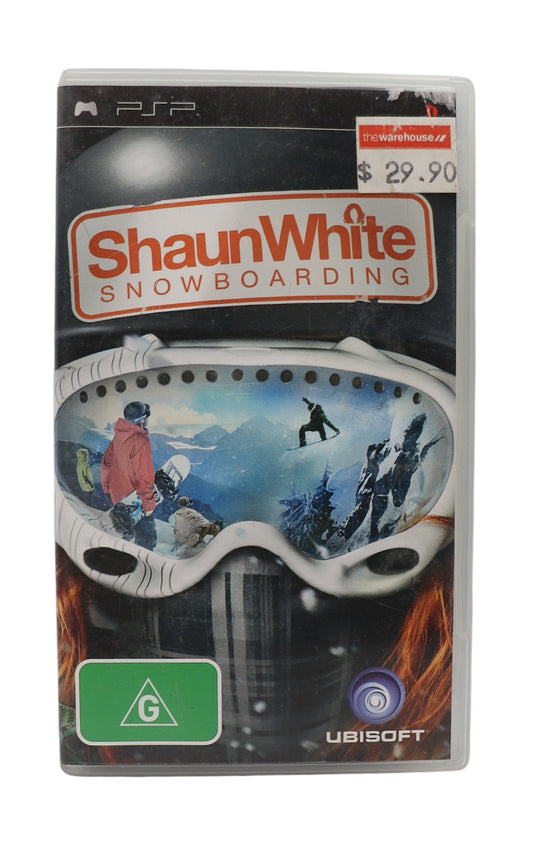 PSP Playstation Portable Essentials Shaun White Snow Boarding