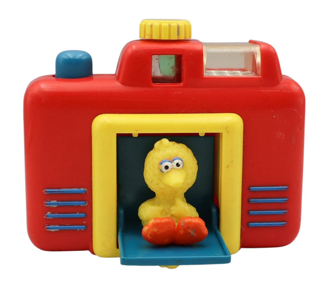 1990s Sesame Street Big Bird Pop Out Toy Camera