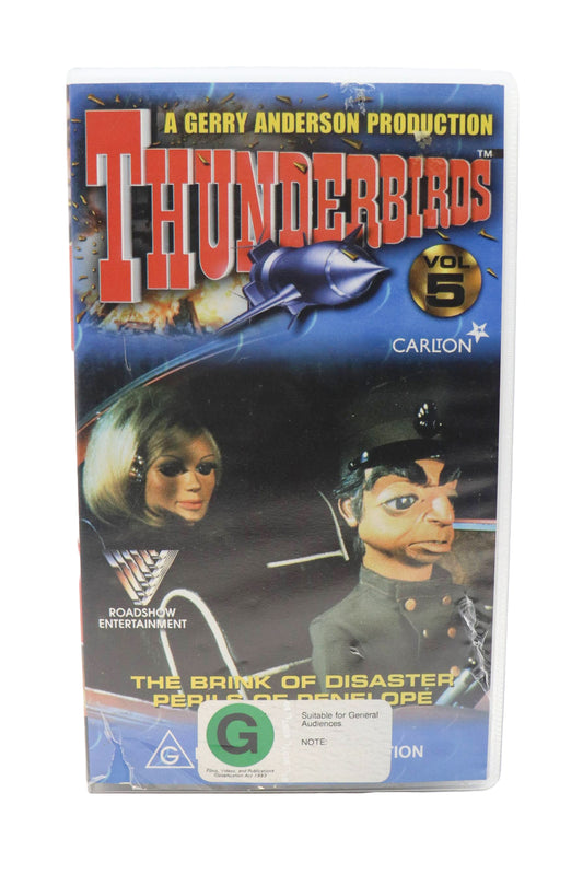 Thunderbirds Vol 5 The Brink Of Disaster, Perils Of Penelope VHS