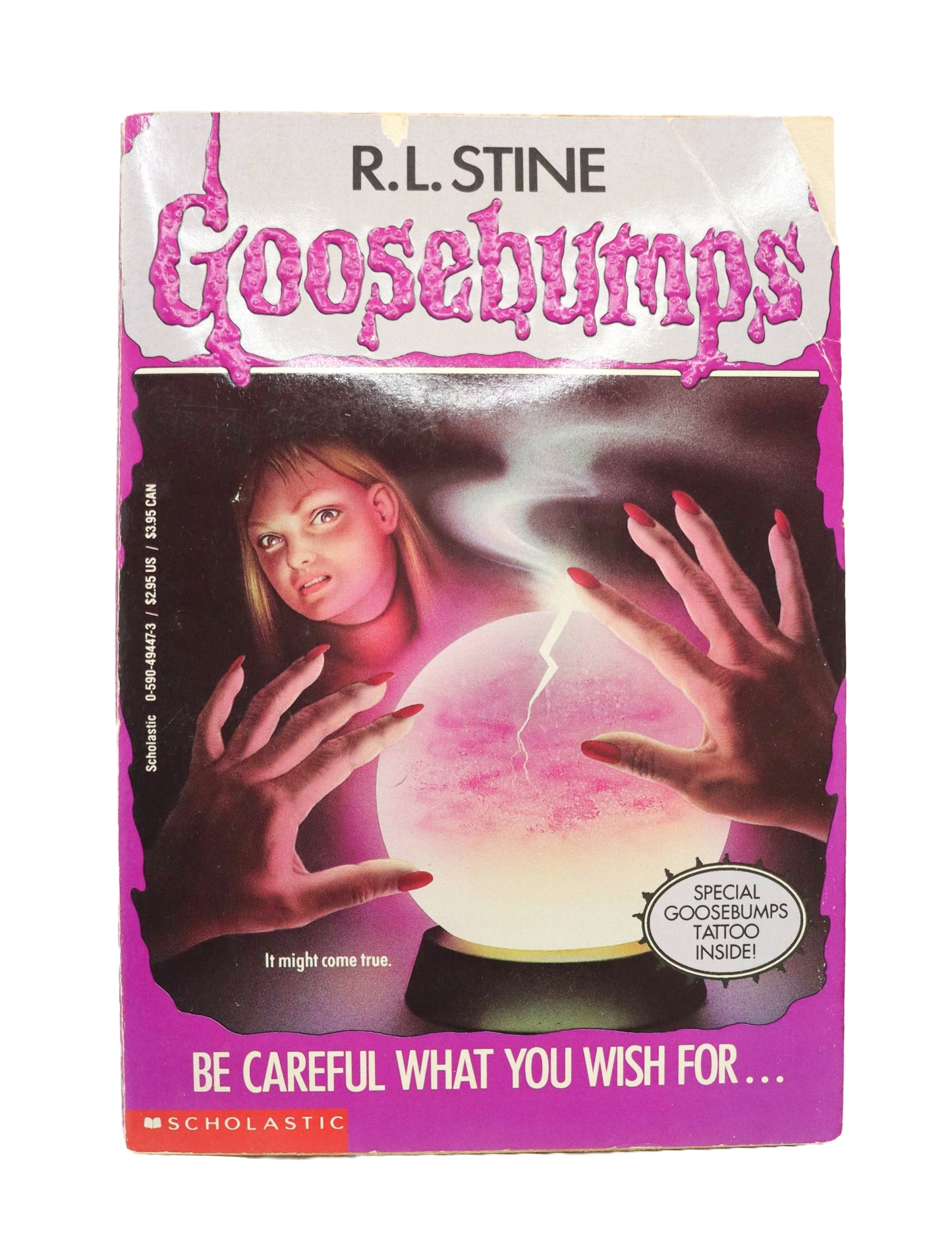 R.L Stine Goosebumps - Be careful what you wish for