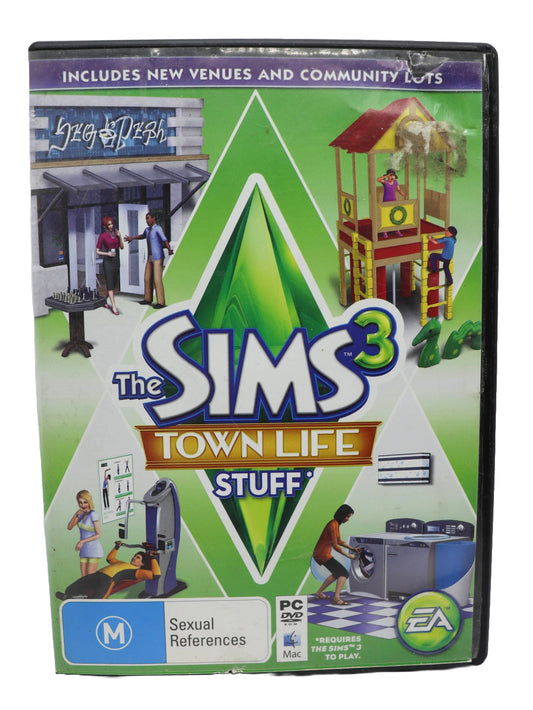 PC Game The Sims 3 Town Life Stuff