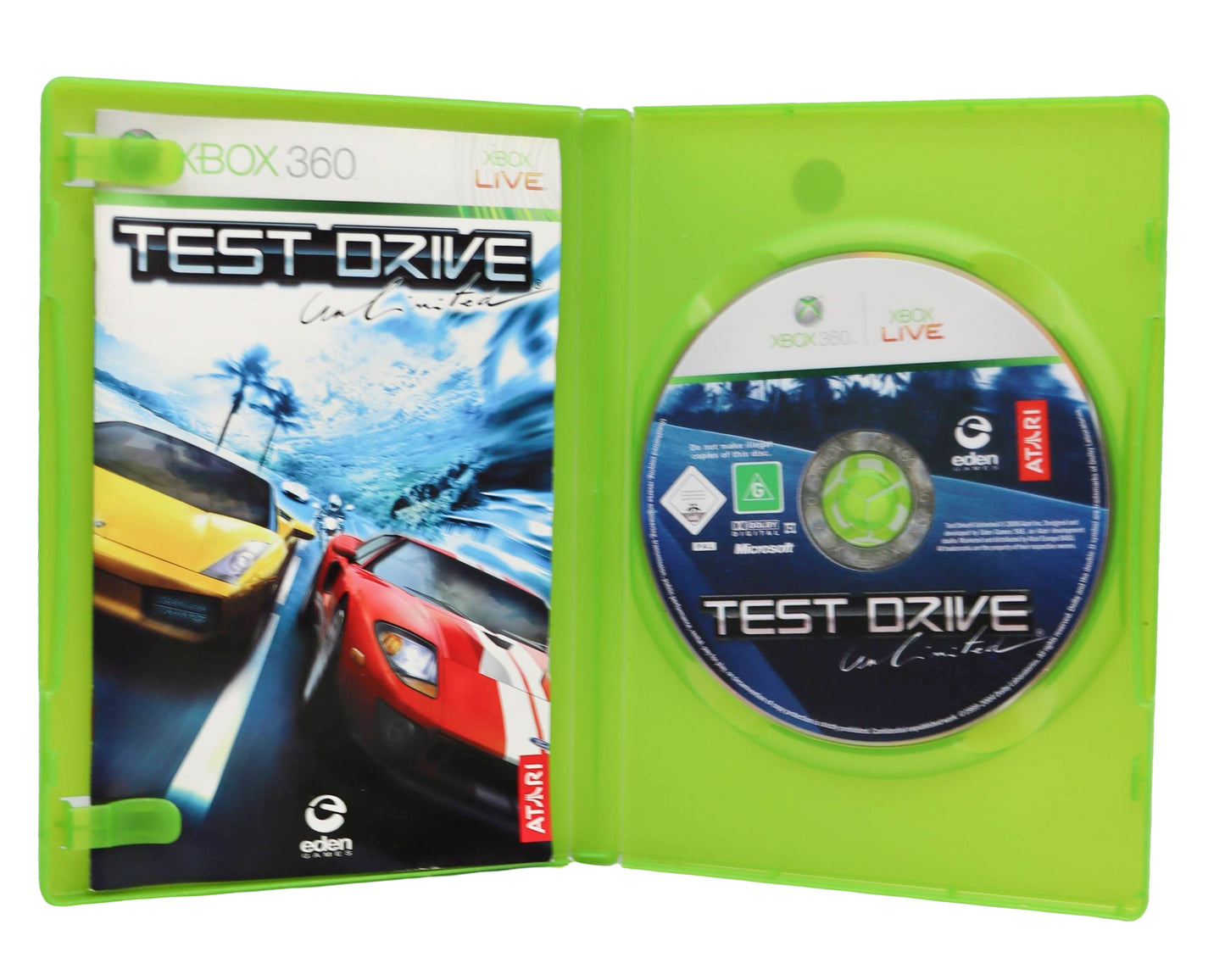 Xbox 360 Test Drive Unlimited (no cover)
