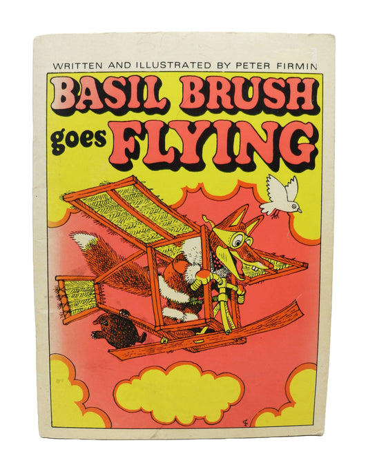1975 Basil Brush Goes Flying Book