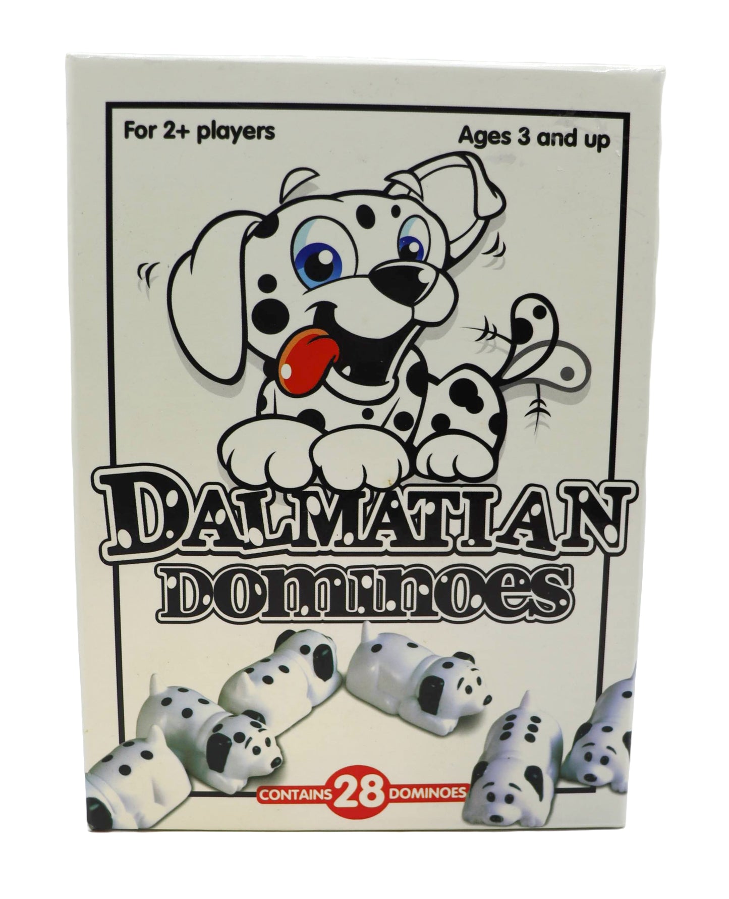 Vintage Dalmatian Dominoes Boardgame