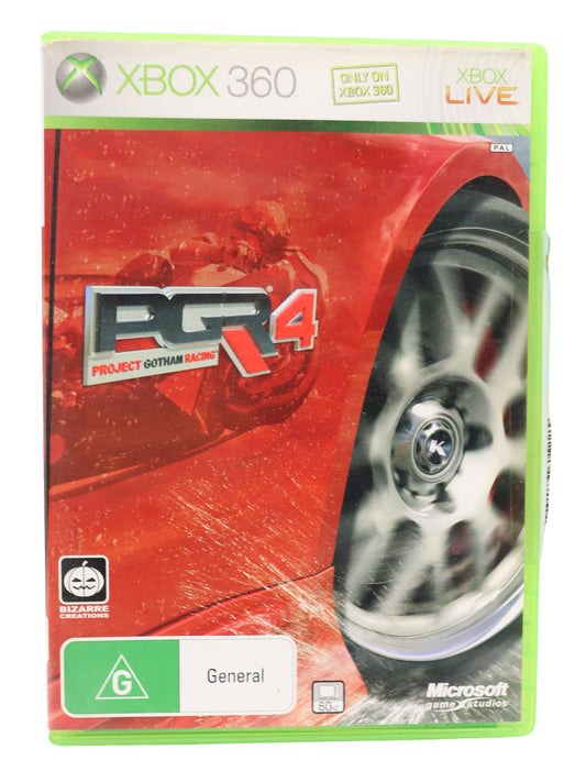Xbox 360 PGR 4 Project Gotham Racing
