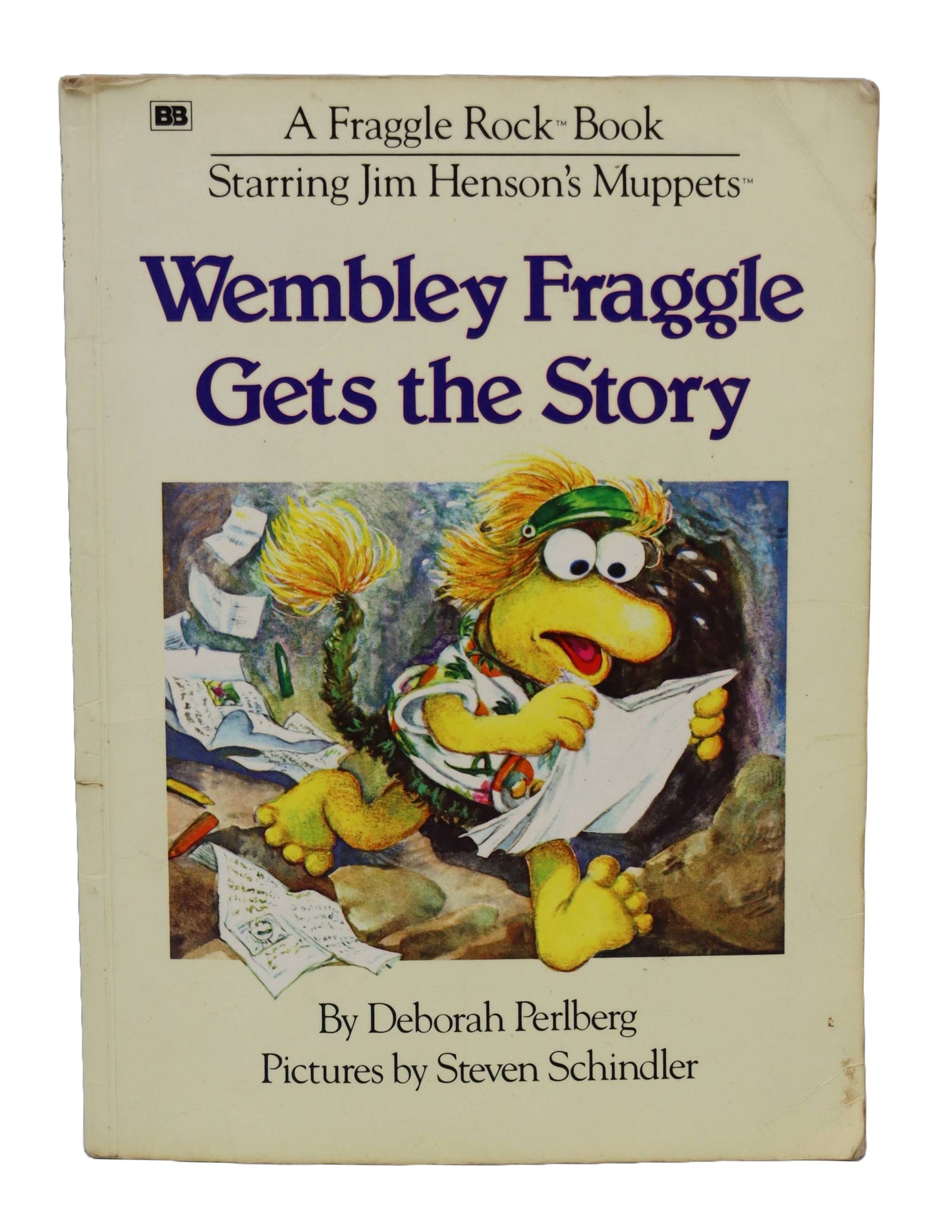 Fraggle Rock Wembley Fraggle Gets The Story Book