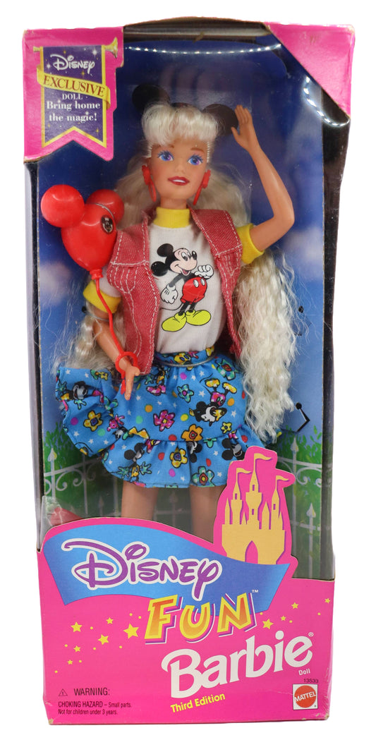 1995 Disney Fun Barbie Third Edition