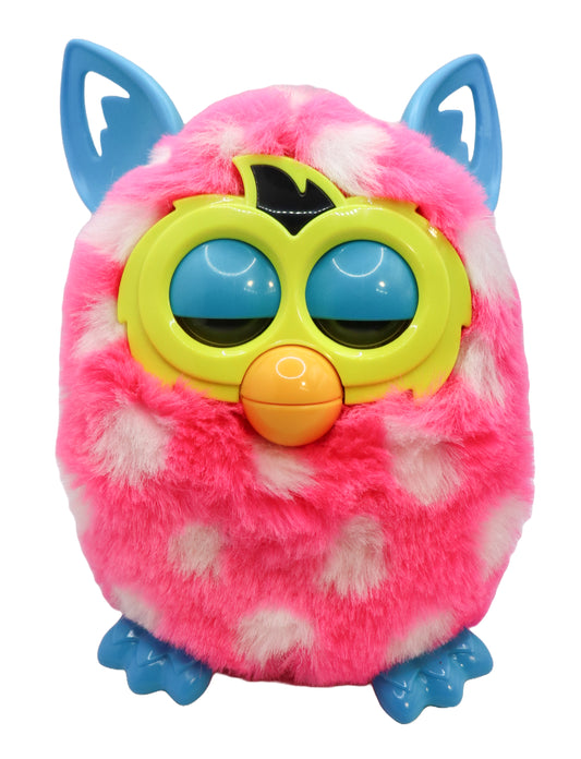 2012 Furby Boom Pink & White Polka Dot