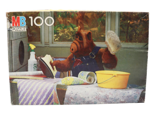 1980s Milton Bradley ALF 100 Piece Puzzle