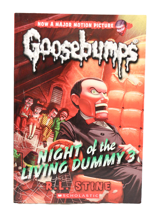 Goosebumps Night Of The Living Dummy 3 Book