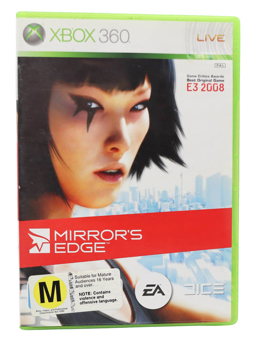 Xbox 360 Mirrors Edge