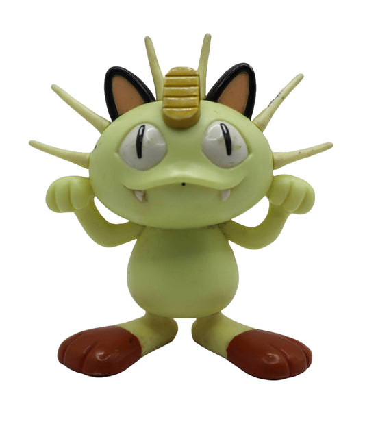 1998 Nintendo Tomy Pokemon motion talking Meowth toy