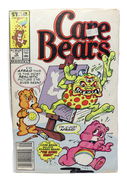 1986 Care Bears Star Comics Issue 12 Book