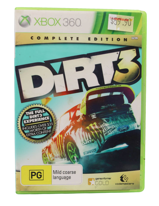 Xbox 360 Dirt 3