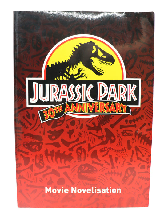 Jurassic Park 30th Anniversary  Movie Novelisation Book