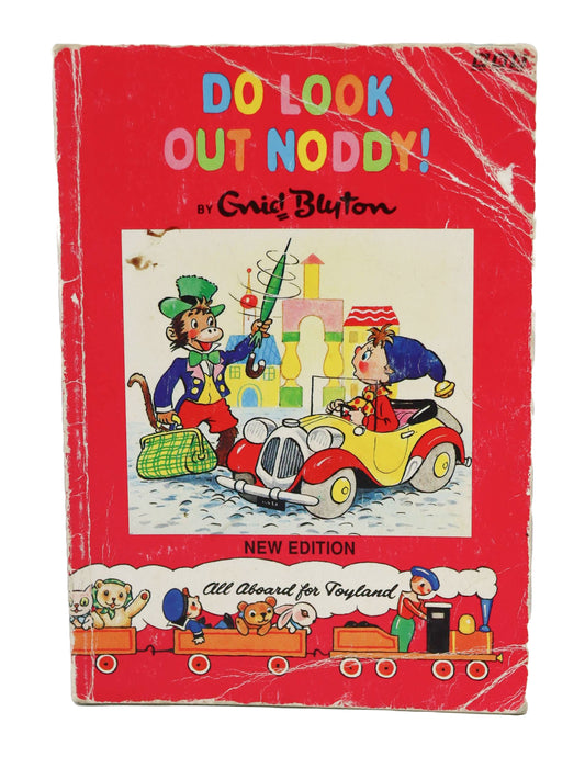 1990s Enid Blyton Do Look Out Noddy! Book