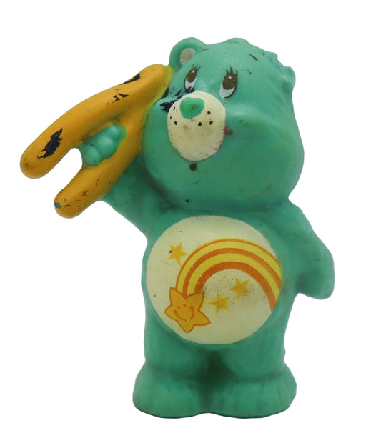 1983 Care Bears Wish Bear Vinyl Figure