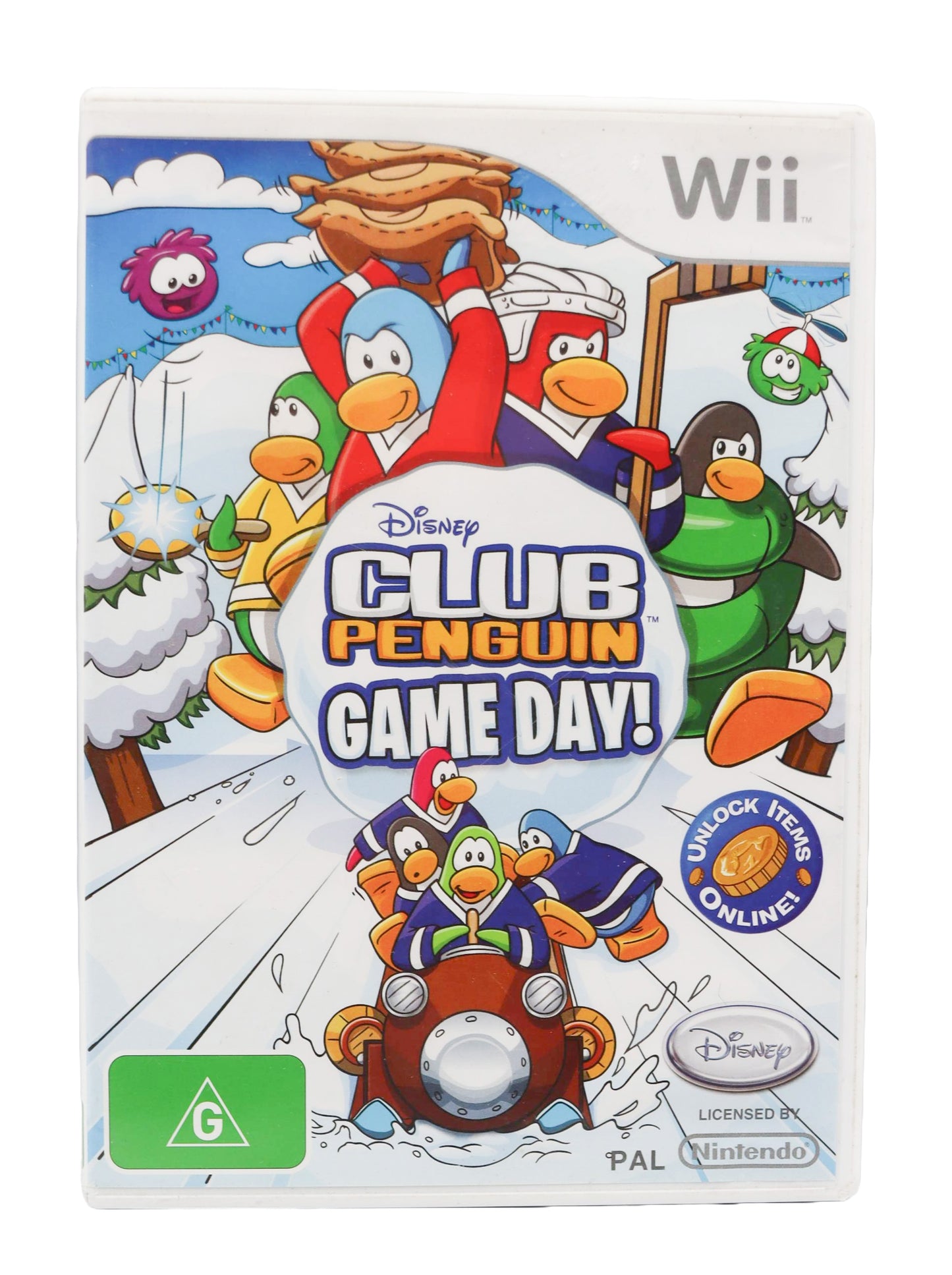Nintendo Wii Disney Club Penguin Game Day!