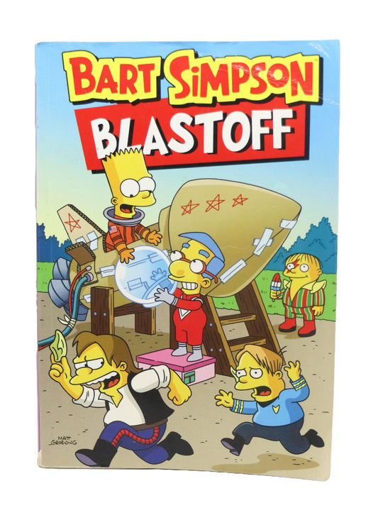 The Simpsons Bart Simpson BlastOff Comic Book