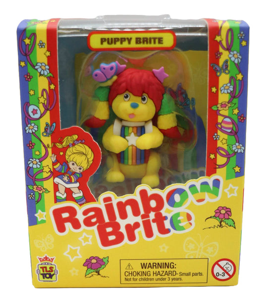 TLS Rainbow Brite Cheebee Easter Series Puppy Brite Figure