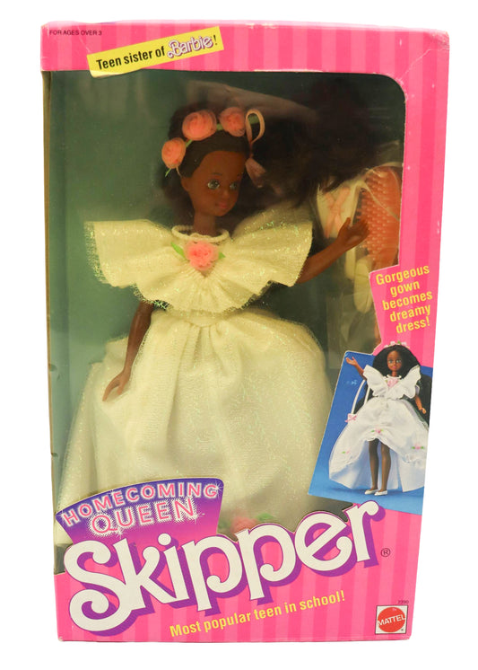 1988 Mattel Barbie Skipper Home Coming Queen AA