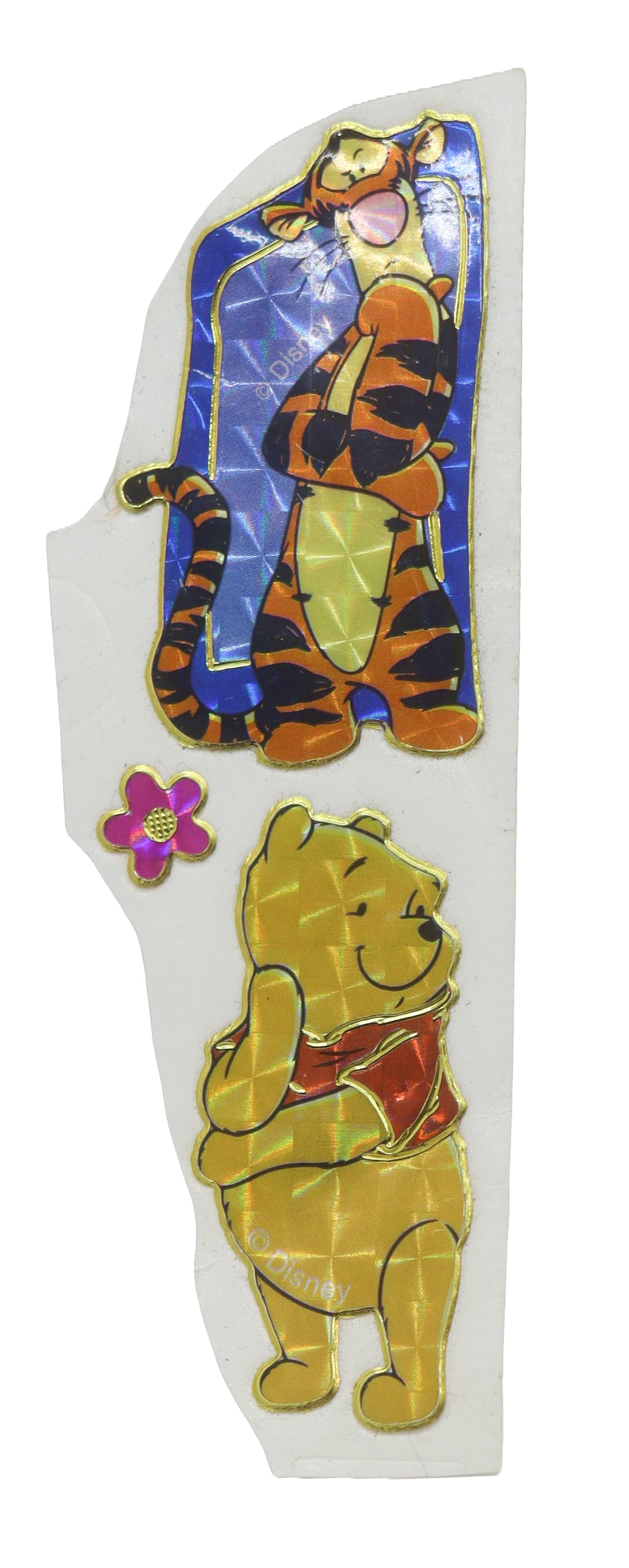 Vintage Winnie The Pooh Prismatic Stickers