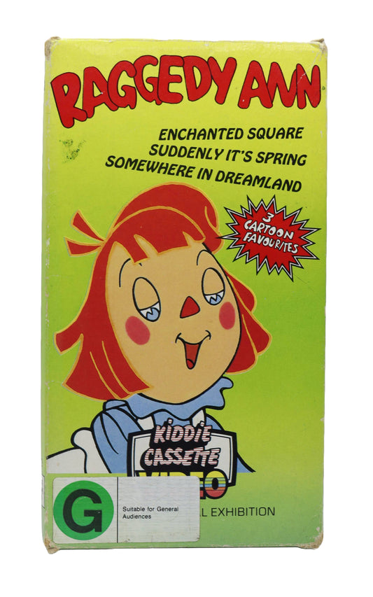 Raggedy Ann Enchanted Square, Suddenly It's Spring, Somewhere In Dreamland VHS
