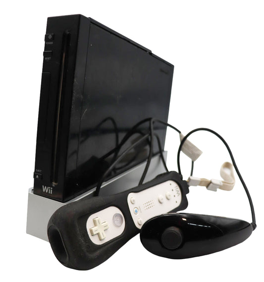 Nintendo Wii Black Console