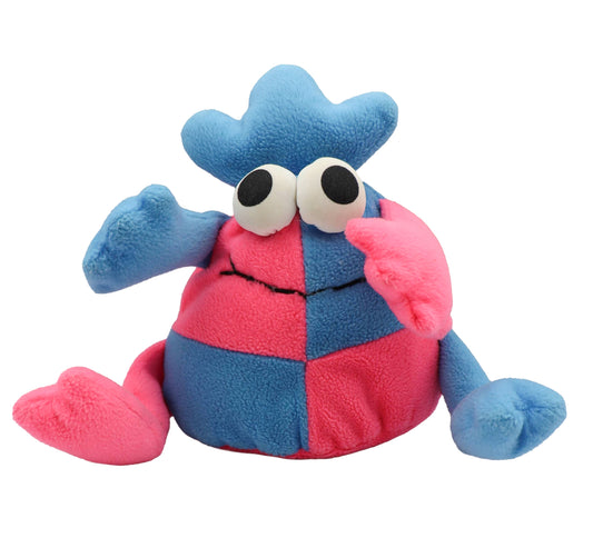 2000s Moose Jumbo Smelly Belly Blue & Pink Checker