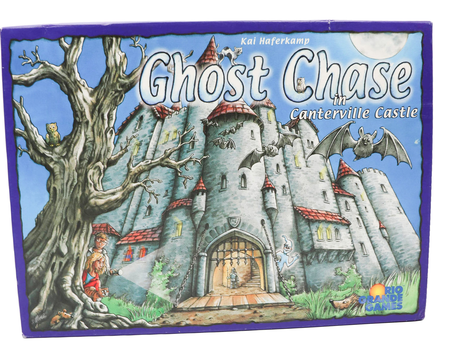 2001 Ghost Chase In Canterville Castle Boardgame