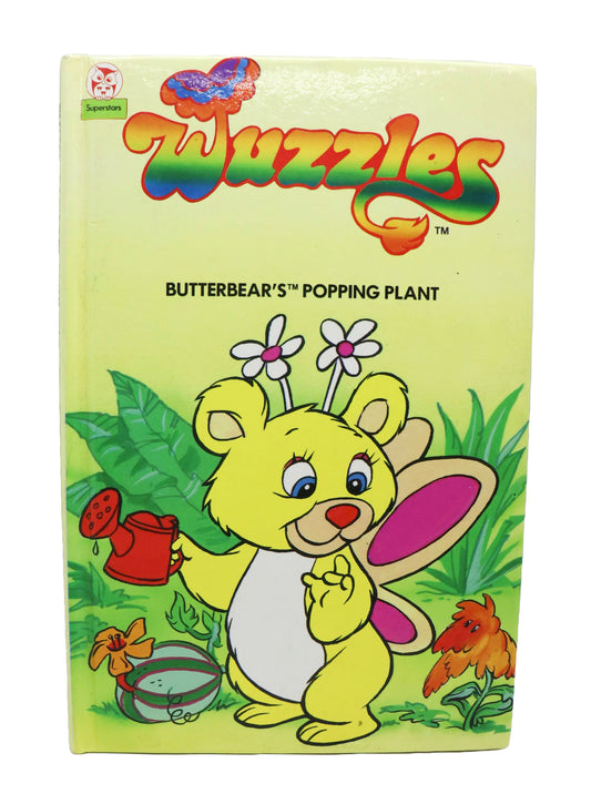 1986 The Wuzzles Butterbear's Popping Plant Book