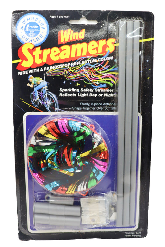 1987 Wind Streamers Ride With A Rainbow Of Reflective Color!.
