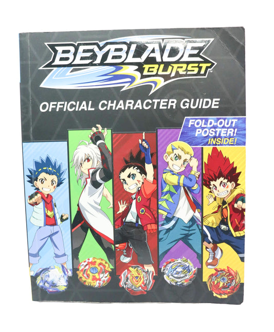 Beyblade official character guide book