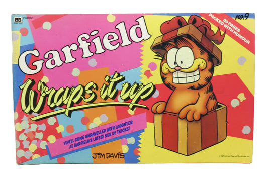 1980s Garfield Wraps it up comic book