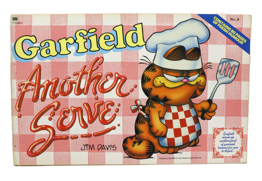 1980s Garfield Another serve comic book