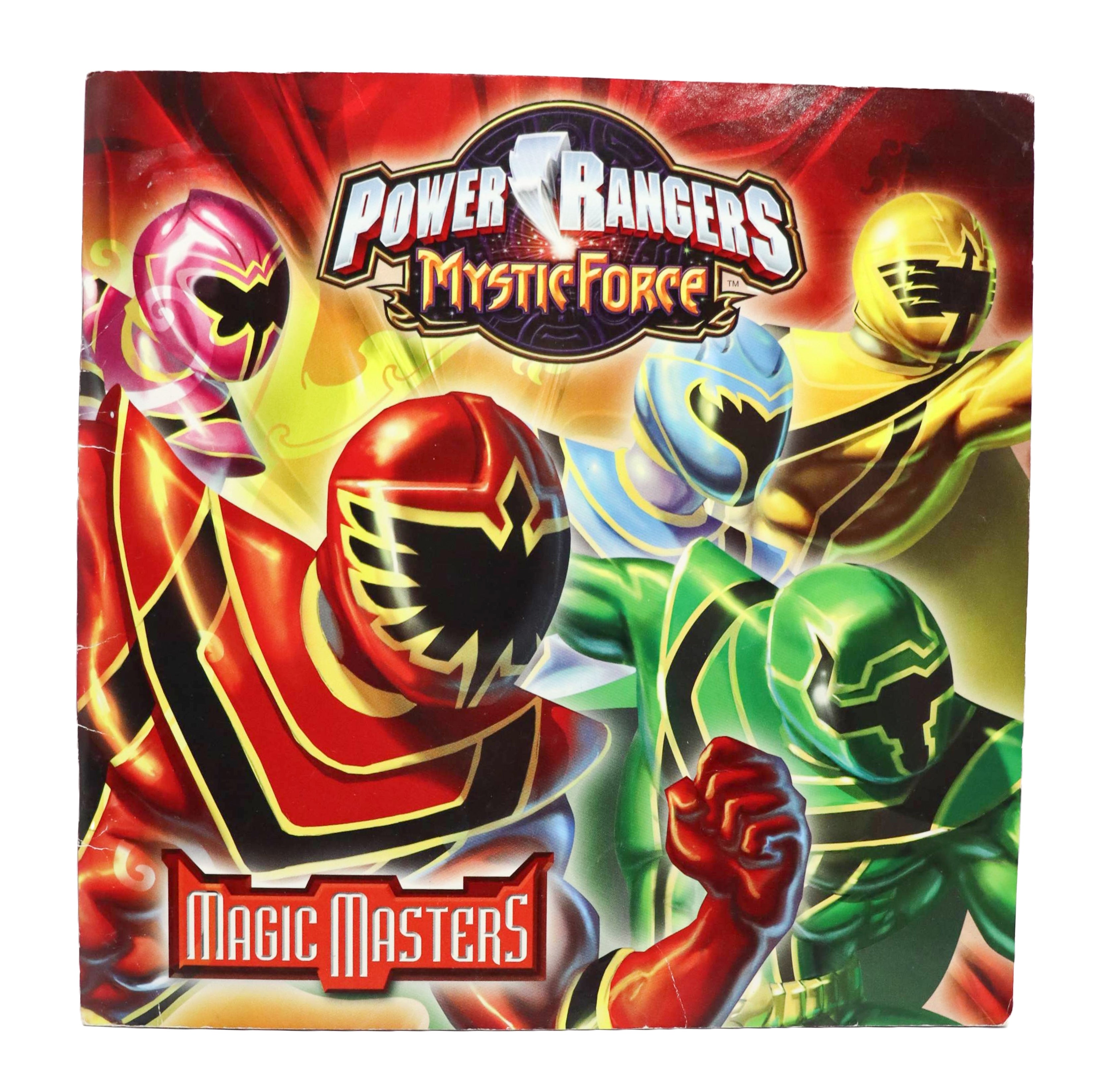 Power Rangers Mystic Force Magic Masters book – Previously Played With