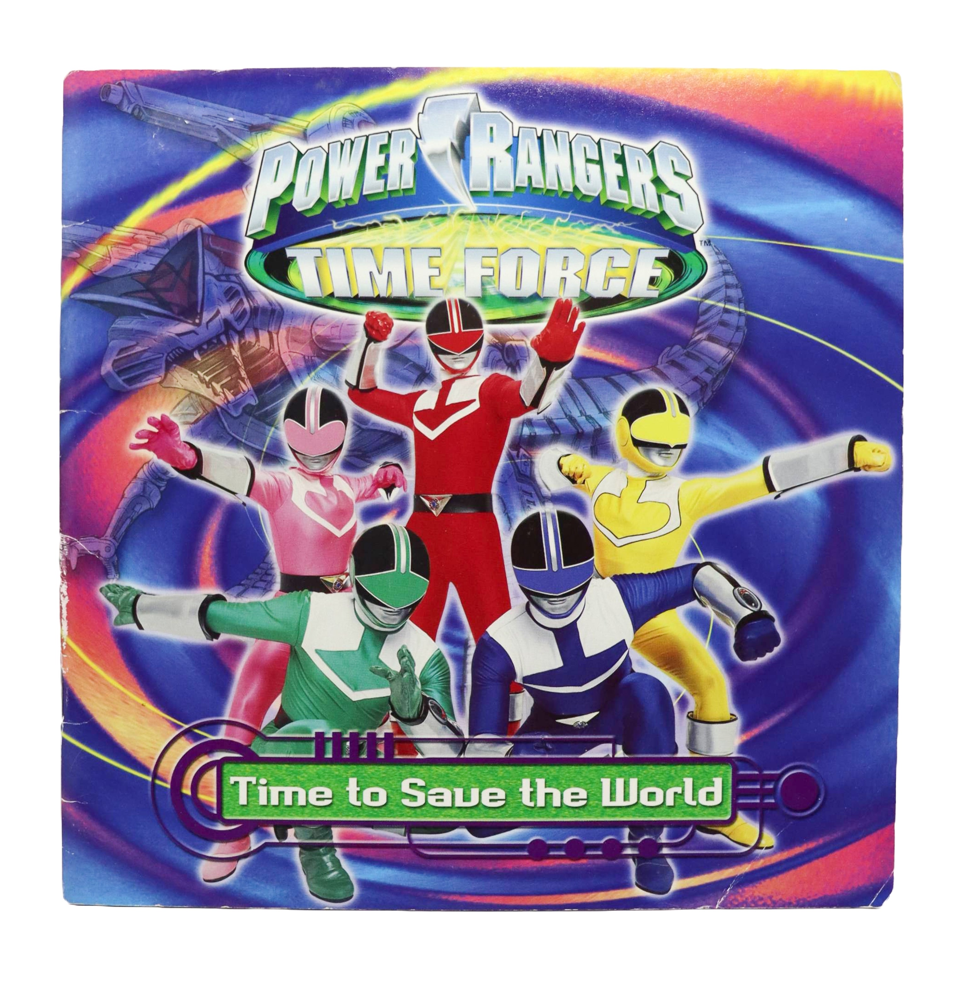 Power Rangers Time Force Time to save the world book – Previously ...