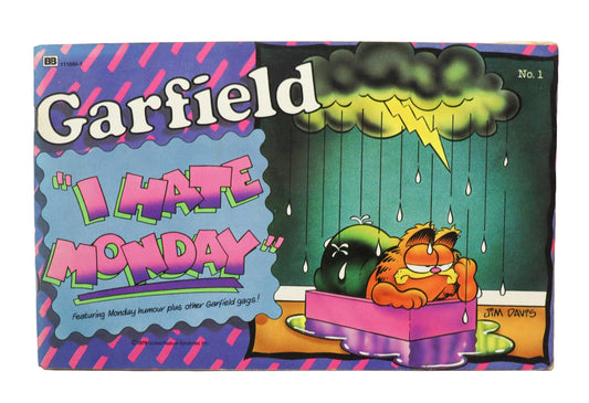 1980s Garfield I hate Monday  comic book