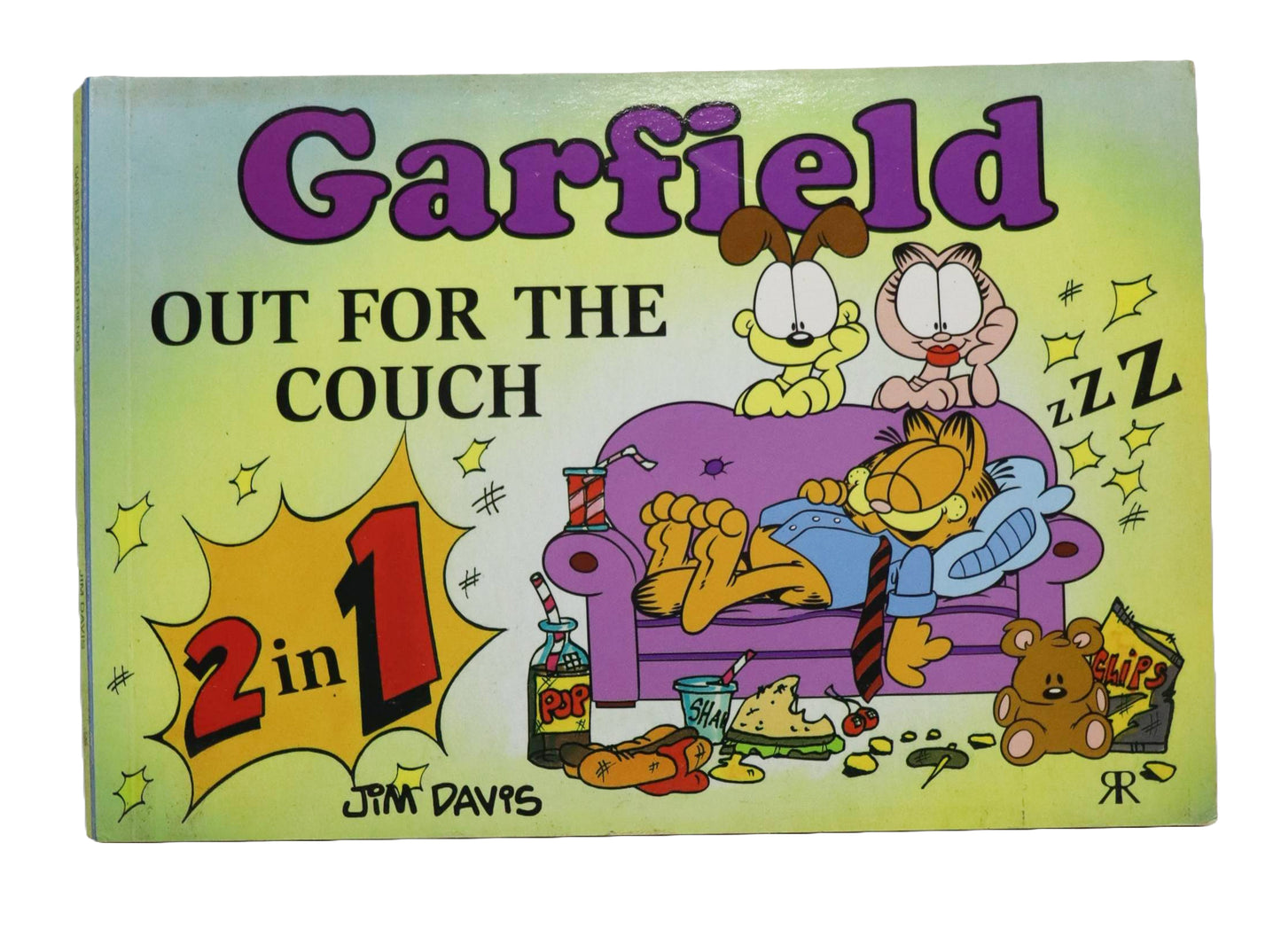 1980s Garfield Out for the couch comic book