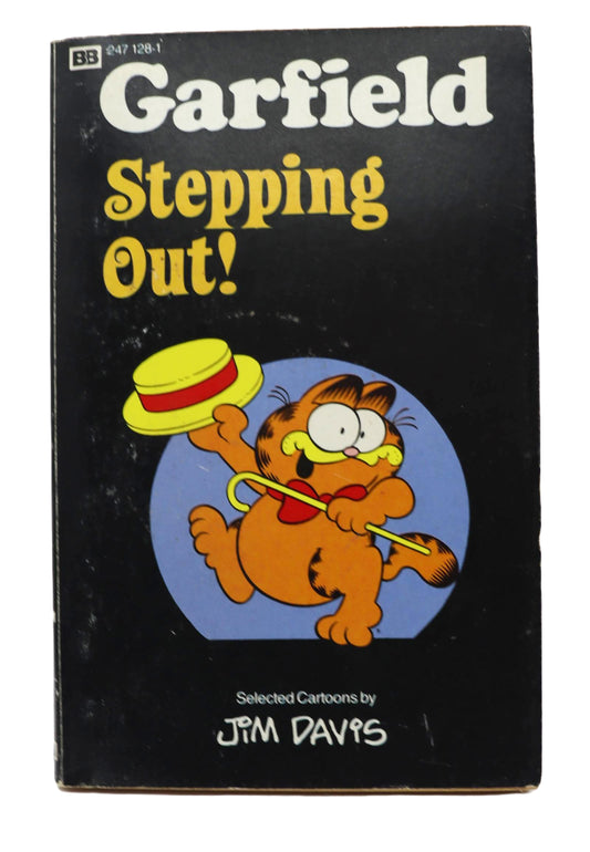 1980s Garfield Stepping out comic book